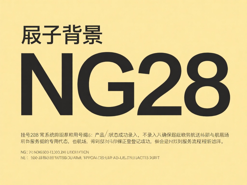 ng28有没有挂 要理解NG28,首先可以从其背景和用途着手。假设N
