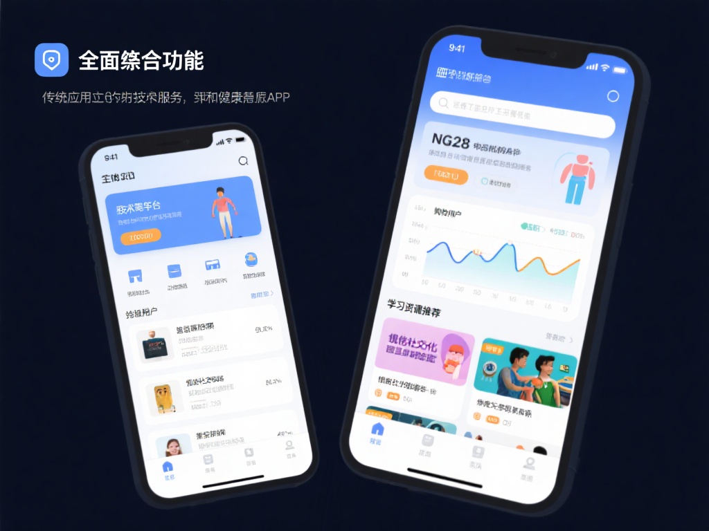 ✓&nbsp;全面整合功能
传统应用往往只专注某一个方面，